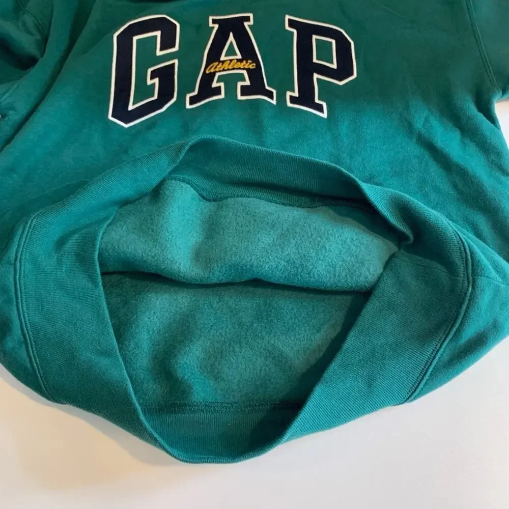 Gap Sweatshirt Girls XL Extra Large Balsam Big Logo Fleece Lined Pullover Hoodie